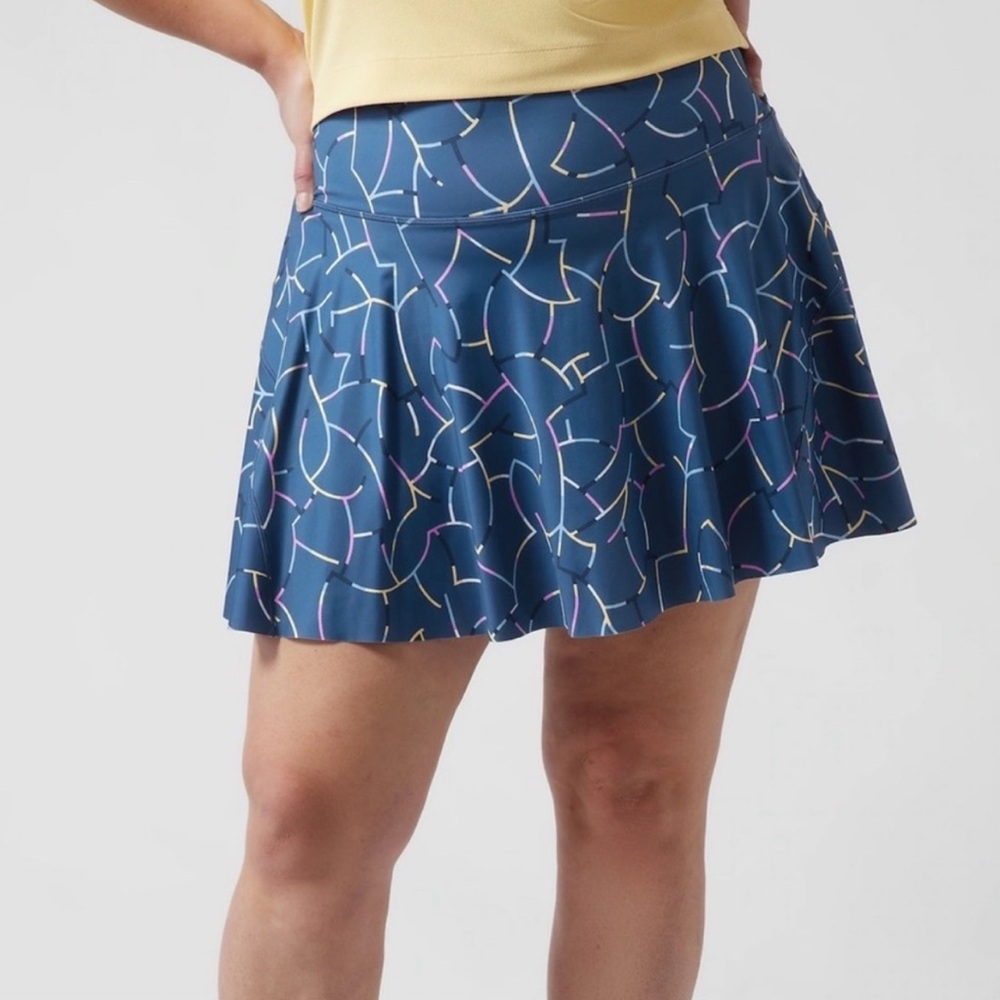 ATHLETA ACE TENNIS SKORT 15.5" SIZE SMALL